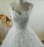 Lace Straps A-line  Lace Beaded Cheap Wedding Dresses Online, Cheap Bridal Dresses, WD502