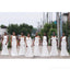 Off White Mismatched Mermaid Cheap Long Cheap Bridesmaid Dresses Online, WG643