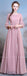 Chiffon Long Mismatched Dusty Pink Cheap Bridesmaid Dresses Online, WG509