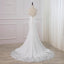 Bateau Lace Mermaid Sexy Cheap Wedding Dresses Online, Cheap Bridal Dresses, WD514