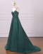 Esmeralda Verde Spaghetti faixas Cheap Long Evening Prom Dresses, Cheap Custom Sweet 16 Dresses, 18526