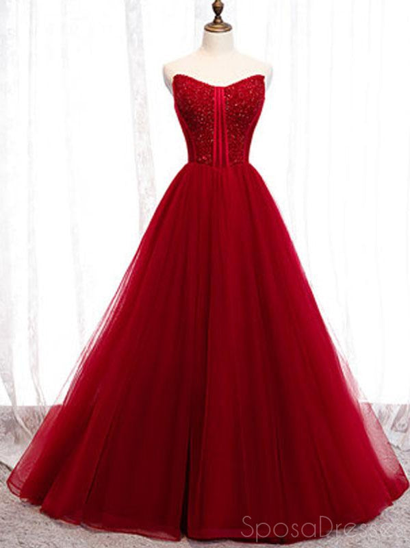 red prom dresses