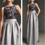 Gray-Abschlussball-Kleider Lange Prom Kleider,Ärmelloses Prom Kleider Einfach Prom Kleider,Black Lace Prom Kleider, Elegante Abendkleider,Einzigartige Ziemlich Prom Kleider,Prom Kleider Online,PD0121