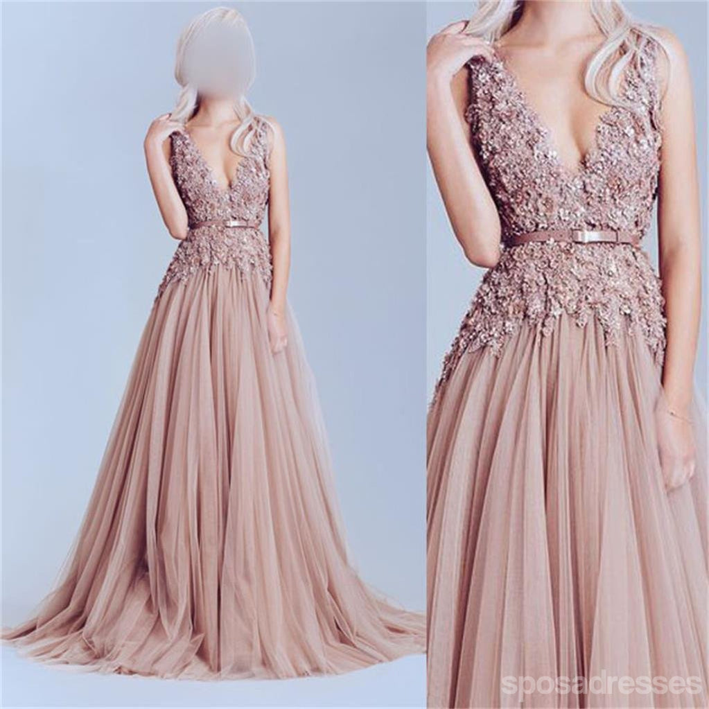 Robe de bal en dentelle rose poussiéreux, robe de bal en tulle, robe de bal en dentelle hors épaule, robe de bal longue, meilleure vente robe de bal, robe de bal élégante, robe de bal de fête, PD0066