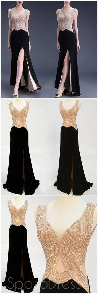 Side Slit Prom Dresses,Beading Prom Dresses,Sexy Prom Dresses,Formal Prom Dresses,Party Dresses,Long Prom Dresses ,Prom Dresses Online,PD0086