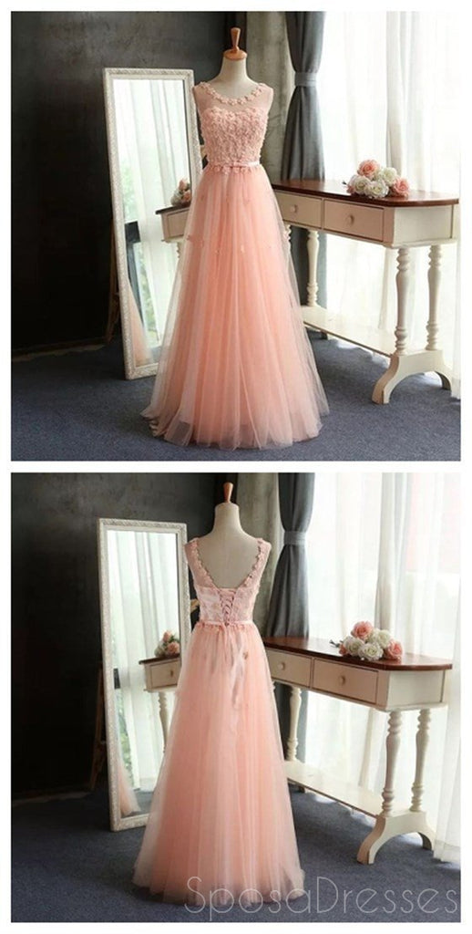 Scoop Ballkleider,Tulle Prom Kleid, Hübsche Prom Kleid, Popular Prom Kleid, A-Line Abendkleid, Custom pink Kleider, langes Ballkleid,Prom Dresses Online,PD0096