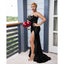 Mismatched Black Mermaid Cheap Bridesmaid Dresses Online, WG932