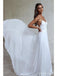 Sexy Backless Spaghetti StrapsUnique Cheap Beach Wedding Dresses, WD912