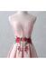 Ilusão bonito colher rosa barato Homecoming vestidos curtos on-line, CM536