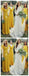 Vestidos baratos de dama de Honor amarelada, on-line, WG269