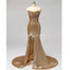 Gold Sequin Sweetheart Mermaid Cheap Bridesmaid Dresses Online, WG597