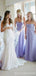 Purple Sweetheart Sleeveless Chiffon Long Bridesmaid Dresses Online, WG807