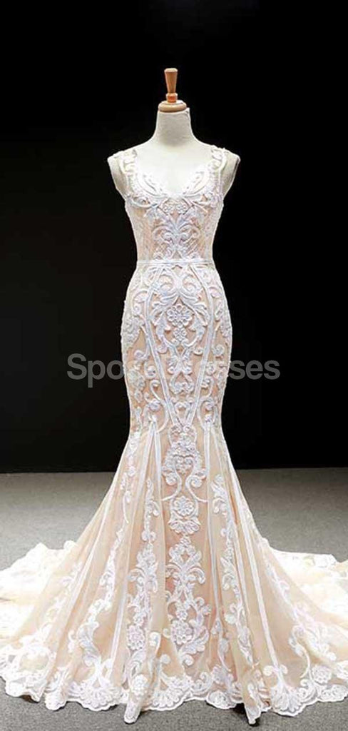 Exclusivo Lace Mermaid Long Evening Prom Dresses, Evening Party Prom Dresses, 12239