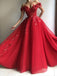 Querida pescoço ouro lantejoulas uma linha barato longo Evening Prom Dresses, Evening Party Prom Dresses, 12350