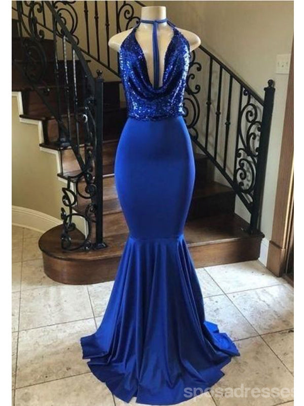 Querida pescoço ouro lantejoulas uma linha barato longo Evening Prom Dresses, Evening Party Prom Dresses, 12350