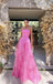 Querida pescoço ouro lantejoulas uma linha barato longo Evening Prom Dresses, Evening Party Prom Dresses, 12350