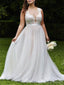 Sexy Beach See Through A line Wedding Dresses Online, WD407