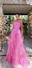 Querida pescoço ouro lantejoulas uma linha barato longo Evening Prom Dresses, Evening Party Prom Dresses, 12350