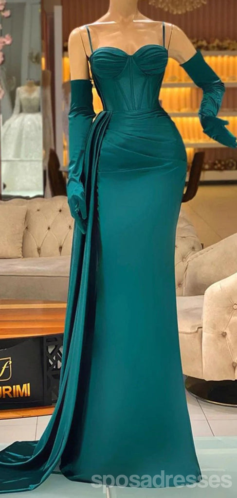 Querida pescoço ouro lantejoulas uma linha barato longo Evening Prom Dresses, Evening Party Prom Dresses, 12350