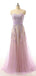 Sweetheart Neck Gold Pailletten A-Linie Günstige lange Abend Prom Kleider, Abend Party Prom Kleider, 12350