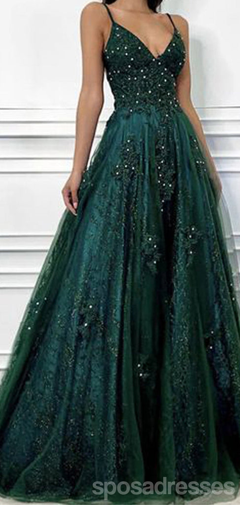 Sweetheart Neck Gold Sequin A-line Vestidos largos baratos del baile de fin de curso de la tarde, vestidos del baile de fin de curso del partido de tarde, 12350