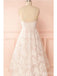 V Neck Dusty Pink Tulle Beaded Short Homecoming Dresses Online, Robes de bal courtes pas chères, CM845