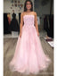 Pink A-line Sweetheart Cheap Long Prom Dresses,Dance Dresses,12904