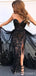 Querida pescoço ouro lantejoulas uma linha barato longo Evening Prom Dresses, Evening Party Prom Dresses, 12350