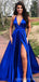 Querida pescoço ouro lantejoulas uma linha barato longo Evening Prom Dresses, Evening Party Prom Dresses, 12350