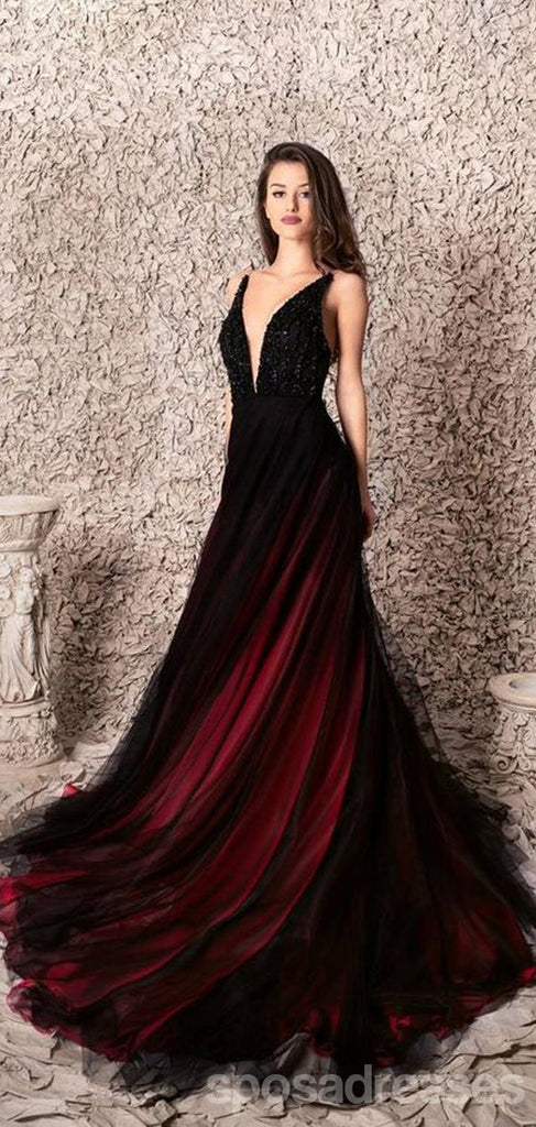 Querida pescoço ouro lantejoulas uma linha barato longo Evening Prom Dresses, Evening Party Prom Dresses, 12350