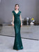 Querida pescoço ouro lantejoulas uma linha barato longo Evening Prom Dresses, Evening Party Prom Dresses, 12350