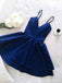 Spahgetti Straps Black Cheap Homecoming Dresses Online, CM723