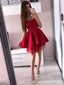 Simple Red Sweetheart Short Cheap Homecoming Dresses Online, CM728