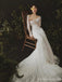 Open Back Long Sleeves Lace Mermaid Wedding Dresses Online, Cheap Bridal Dresses, WD631