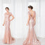 Mermaid Cap Sleeves Long Sequin Bridesmaid Dresses Online, WG895