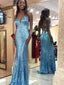 Querida pescoço ouro lantejoulas uma linha barato longo Evening Prom Dresses, Evening Party Prom Dresses, 12350