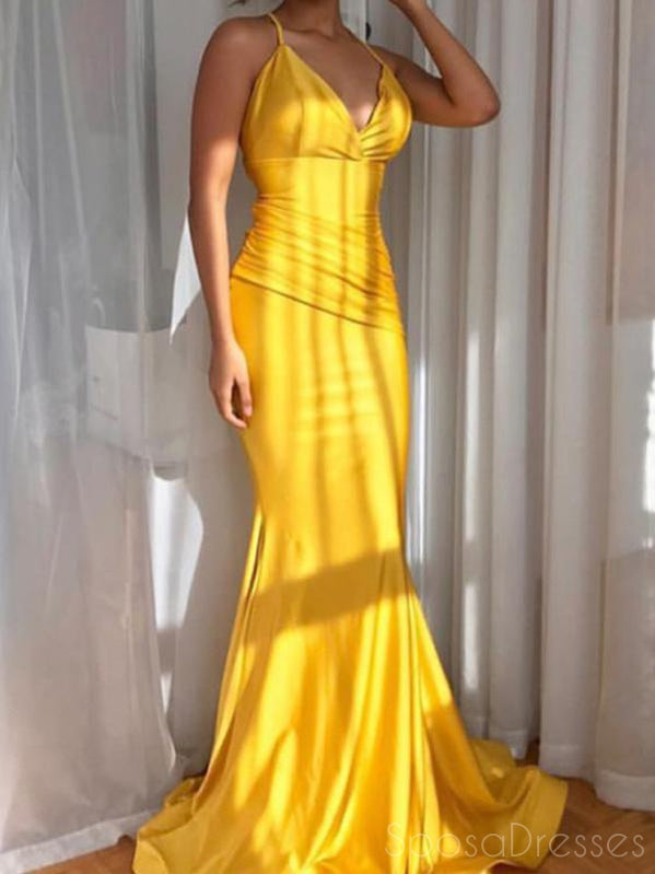 Querida pescoço ouro lantejoulas uma linha barato longo Evening Prom Dresses, Evening Party Prom Dresses, 12350