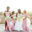 Pink Mermaid Off The Shoulder Long Bridesmaid Dresses Online, WG900