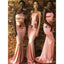 Champagne Gold Off Shoulder Sereia Sexy Vestidos baratos de dama de honra online, WG568