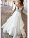 Sexy Spaghetti Straps Backless A-line Cheap Wedding Dresses Online, Cheap Bridal Dresses, WD618