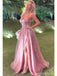 Sweetheart Neck Gold Sequin A-line Vestidos largos baratos del baile de fin de curso de la tarde, vestidos del baile de fin de curso del partido de tarde, 12350