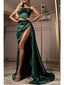 Querida pescoço ouro lantejoulas uma linha barato longo Evening Prom Dresses, Evening Party Prom Dresses, 12350