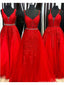 Sweetheart Neck Gold Sequin A-line Vestidos largos baratos del baile de fin de curso de la tarde, vestidos del baile de fin de curso del partido de tarde, 12350